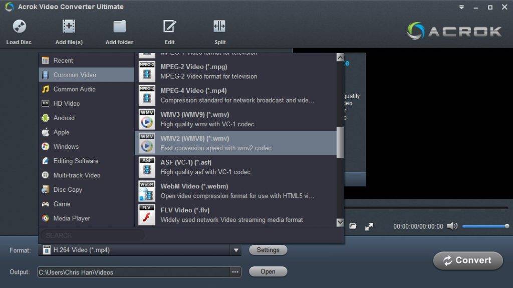 Acrok Video Converter 7.3 Crack + License Key Free {Latest-2023} Download from licensedaily.com