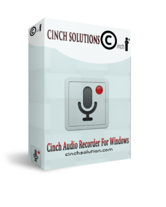 Cinch Audio Recorder 4.0.2 Crack + KeyCode 2022 Download from licensedaily.com
